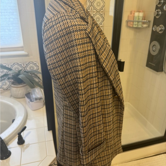 Wearever Soft-Collar Houndstooth Pattern Blazer Jacket - Picture 5 of 8